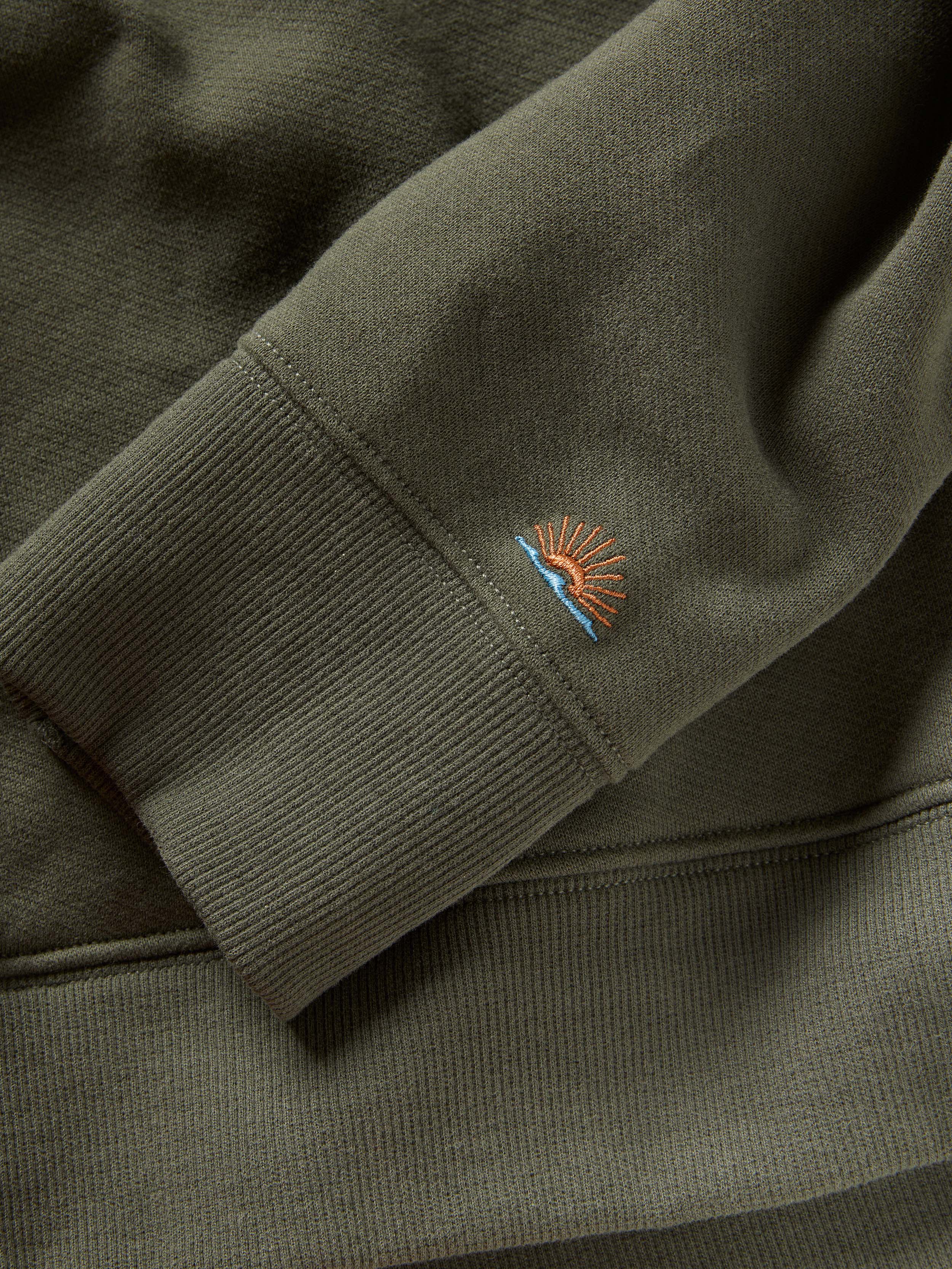 High Standard Fleece Hoodie - Fall Evergreen