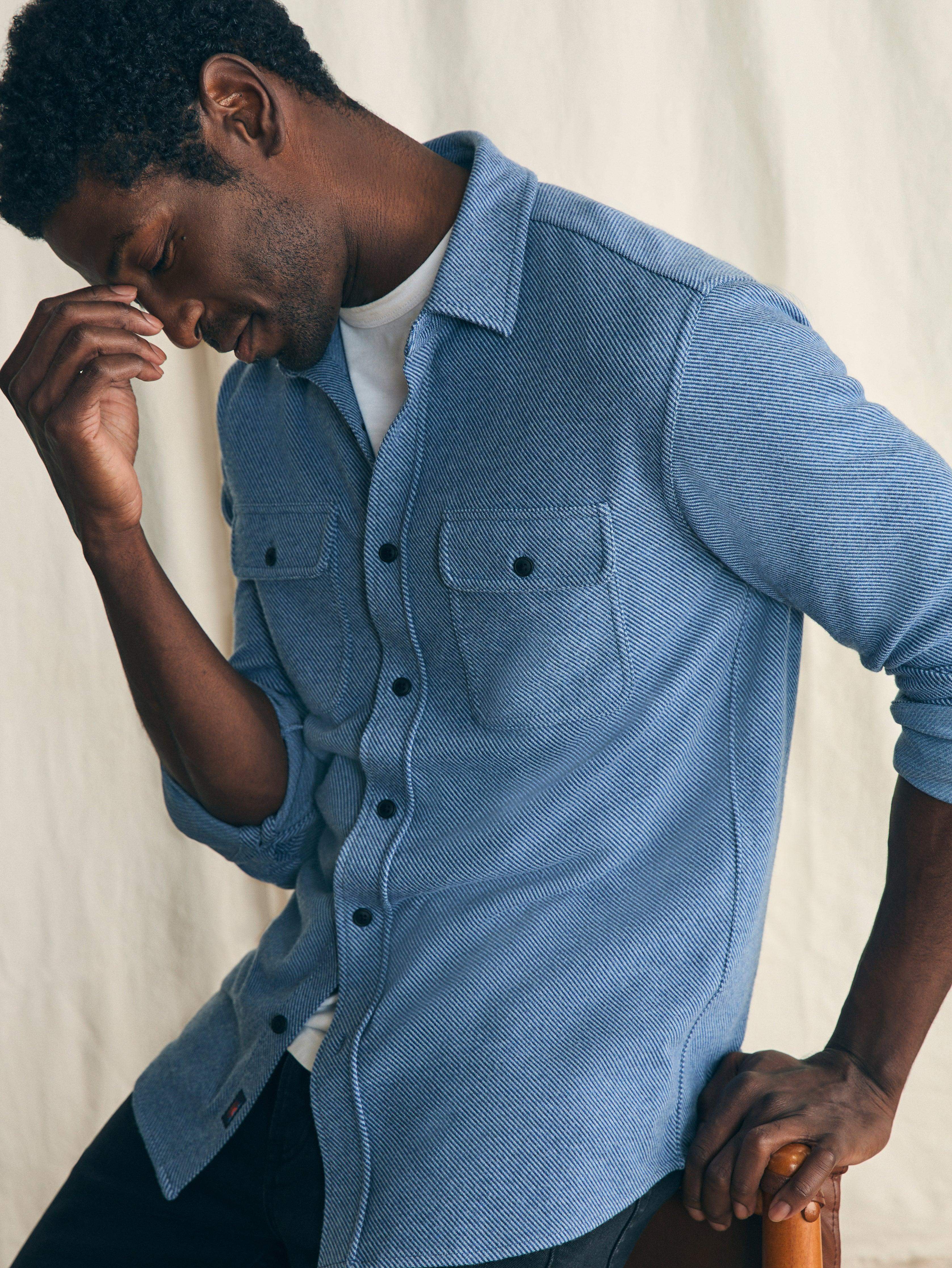 Legend™ Sweater Shirt - Glacier Blue Twill