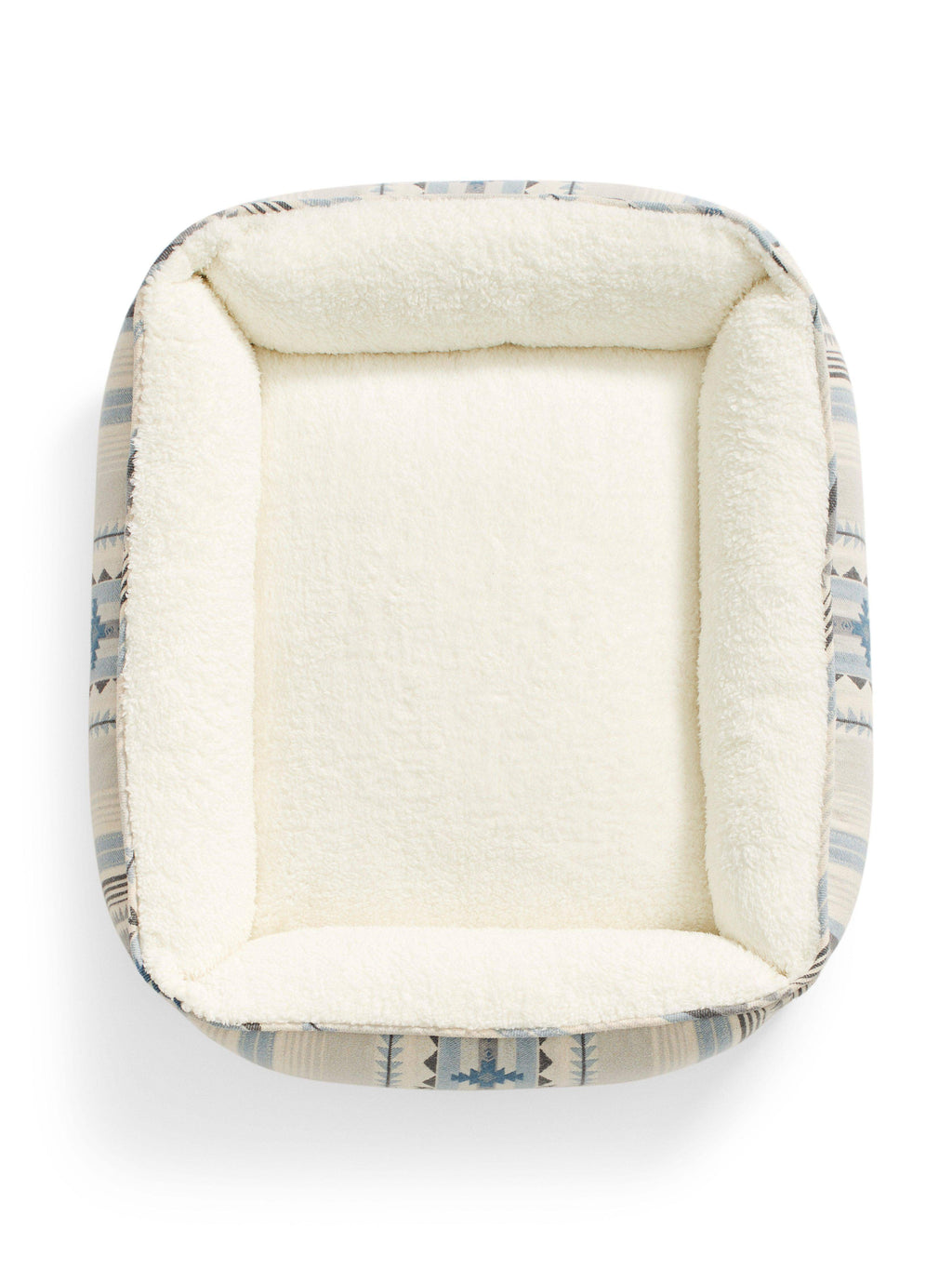 Doug Good Feather Dog Bed (Large) - Glacier Sky