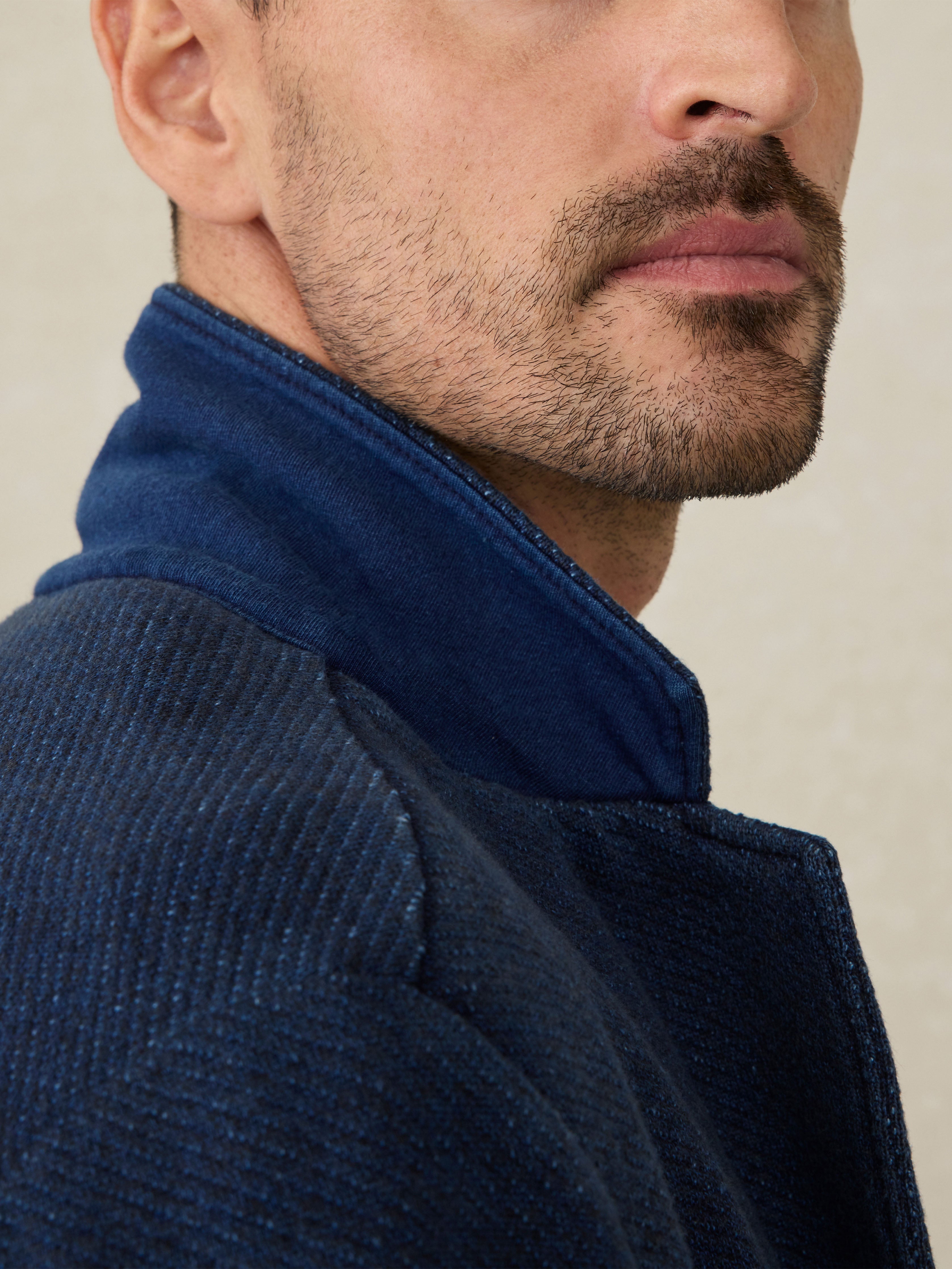Inlet Knit Blazer - Hendricks Indigo Wash