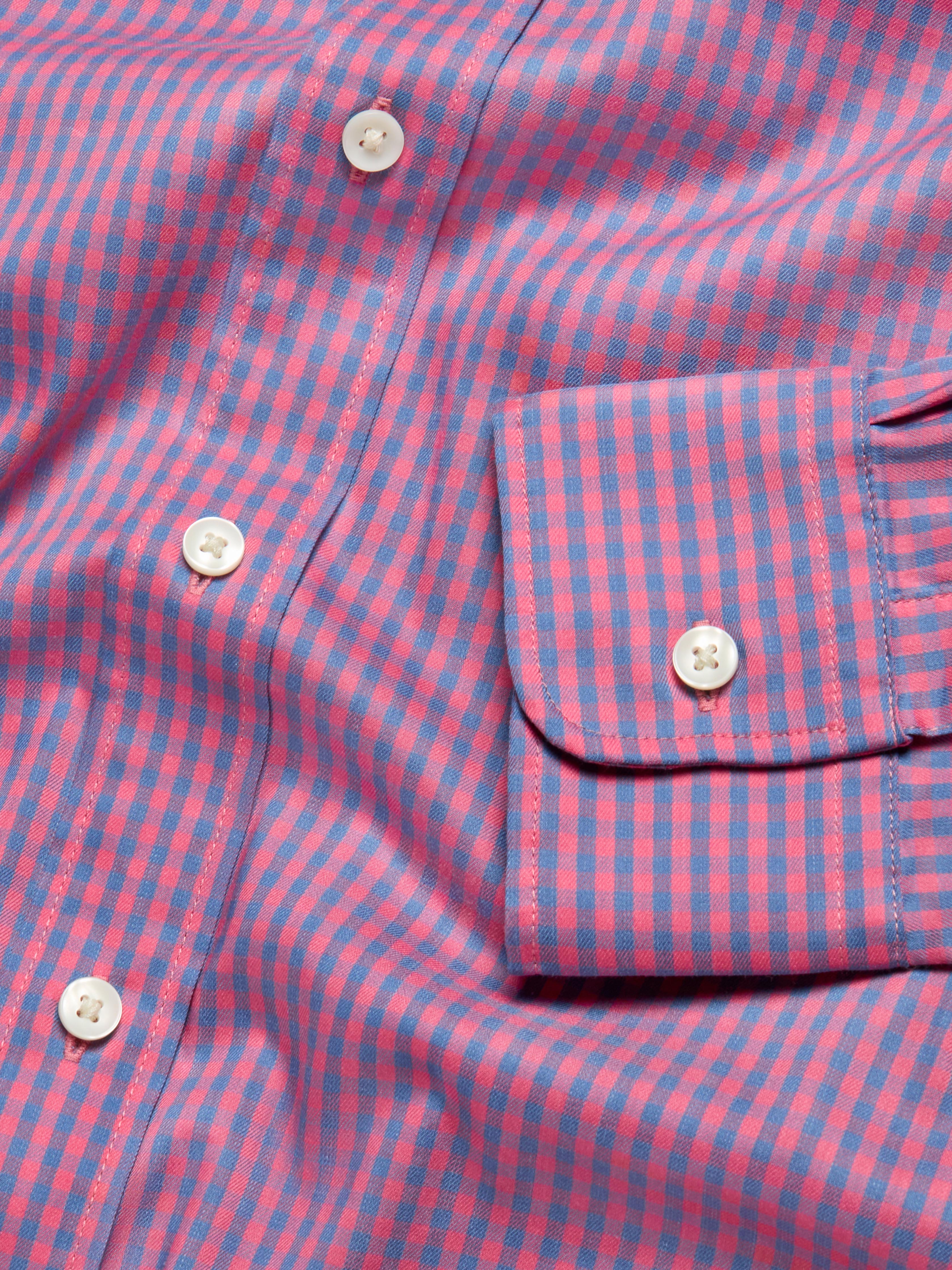 The Movement™ Shirt - Blue Rose Gingham