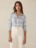 Legend™ Sweater Shirt - Blue Ravine Plaid