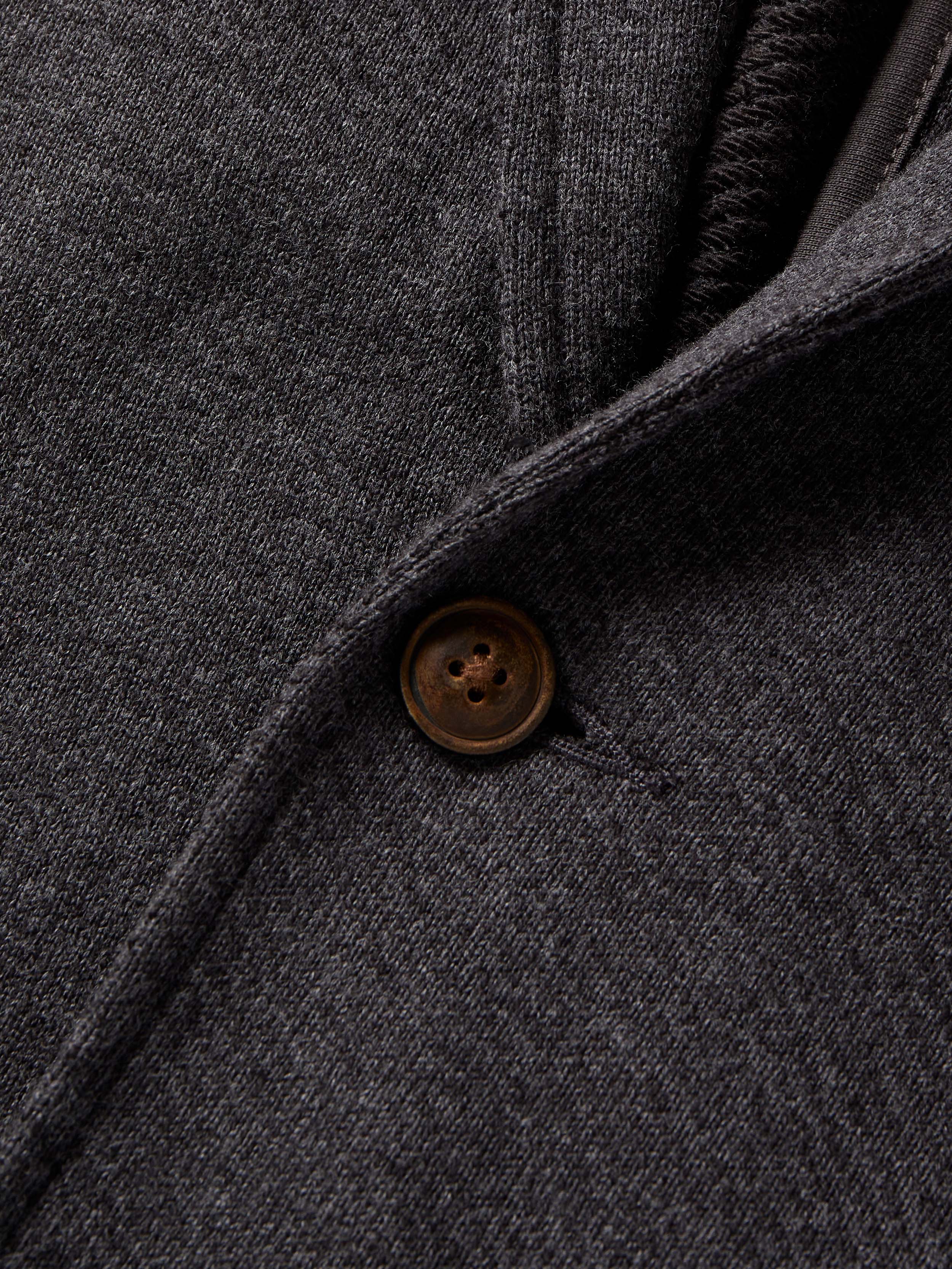 Inlet Knit Blazer (Short) - Black Sky Melange