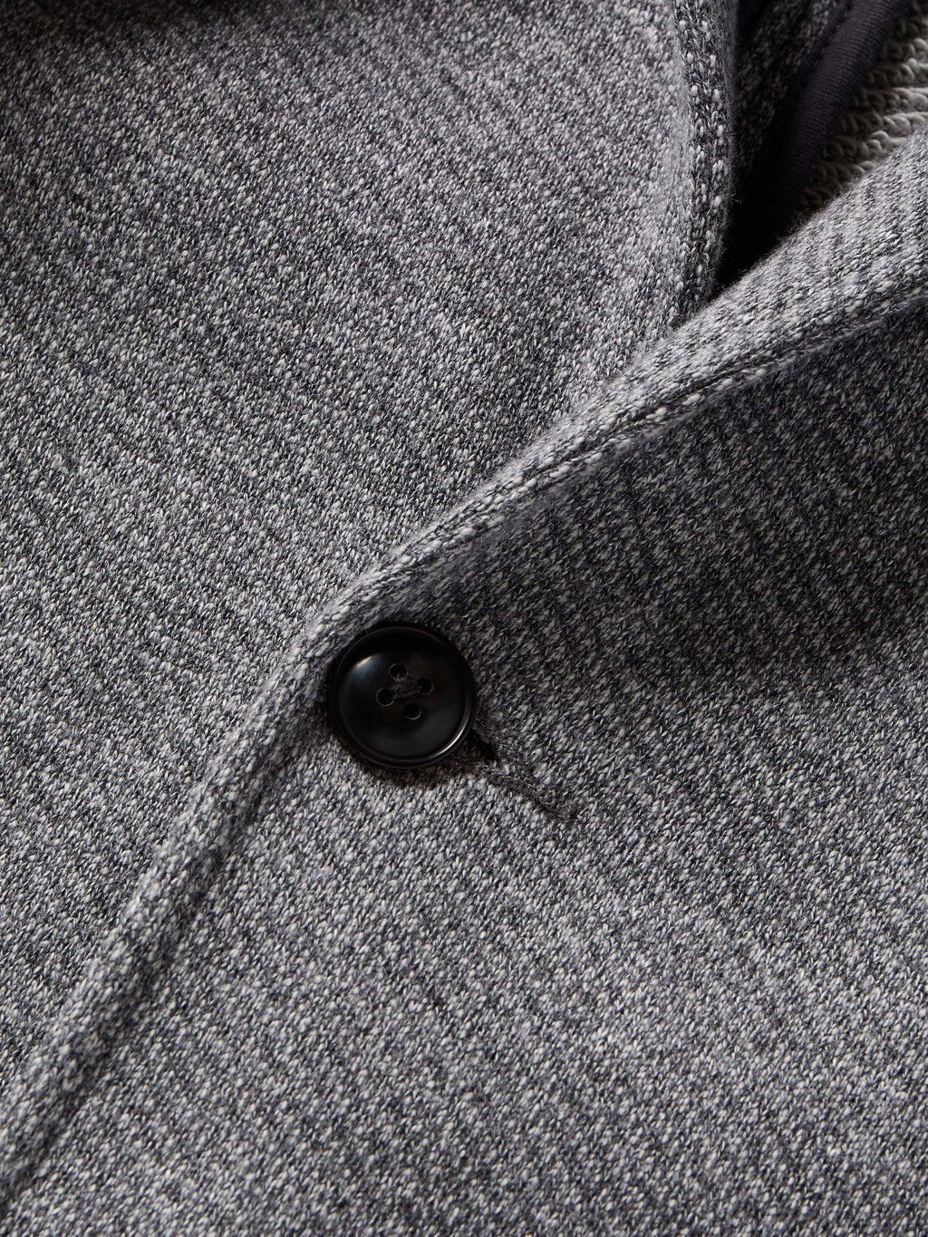 Inlet Knit Blazer (Short) - Medium Grey Melange