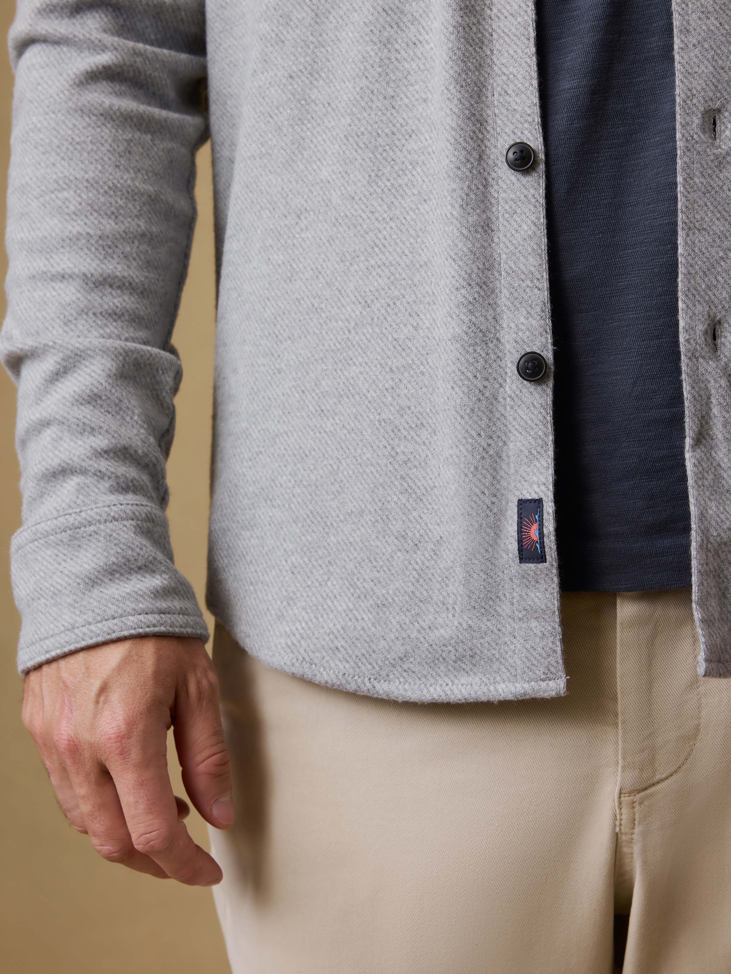 Legend™ Sweater Shirt - Fossil Grey Twill