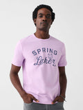 Spring Laker Short-Sleeve Crew Lakers T-Shirt - Faded Lilac